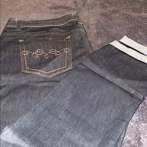 Skinny Jean Capris Size 20